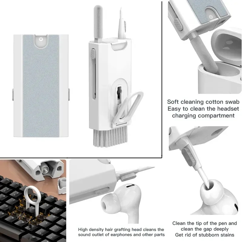 کیت تمیز کننده 8 کاره Multifunction