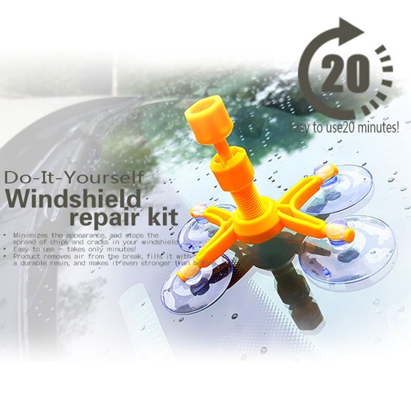 کیت کامل ترمیم ترک شیشه خودرو