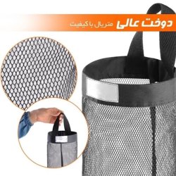 جا کیسه نایلون توری به همراه آویز