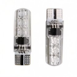 چراغ خودرو مولتی کالر ریموت دار مدل LED بسته 2 عددی